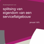 Modelreglement 1975 - serviceflat
